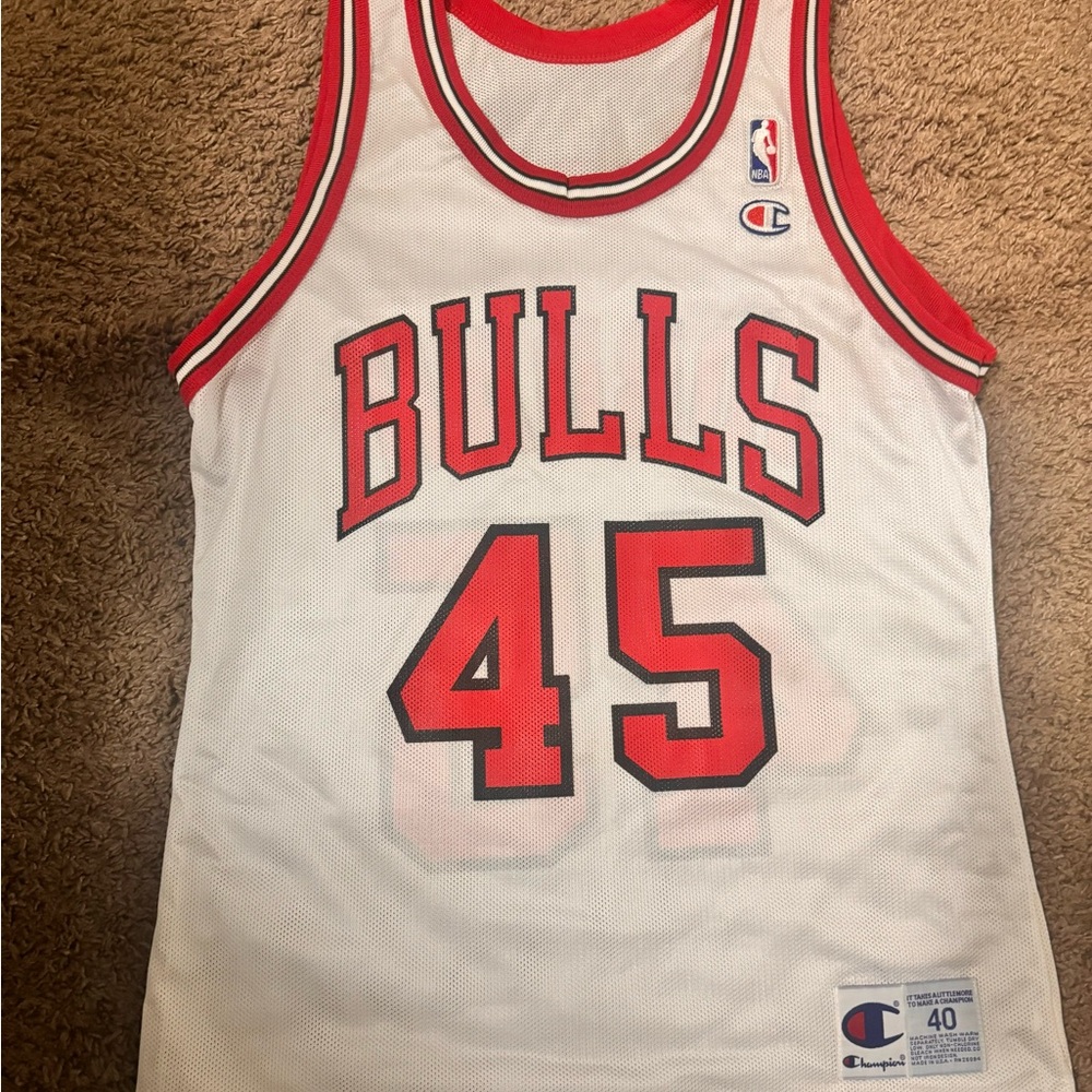 Michael Jordan champion Jersey